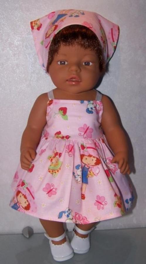 poppenkleertjes babypop born 43cm  (zonnejurk ), Kinderen en Baby's, Speelgoed | Poppen, Nieuw, Babypop, Ophalen of Verzenden