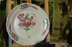 Div. aardewerk borden floraal decor op 1 na 19e/20e eeuw (4), Antiek en Kunst, Antiek | Keramiek en Aardewerk, Ophalen of Verzenden