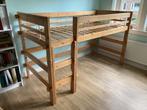 Half-hoogslaper (kan ook als laag bed), Huis en Inrichting, Ophalen, Gebruikt, 90 cm, Eenpersoons