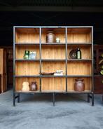 Stoere zwarte vakkenkast | Boekenkast #2366, Huis en Inrichting, Kasten | Boekenkasten, Niet ingevuld, Met plank(en), 200 cm of meer