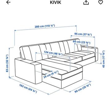 Ikea kivik hoekbank - afbeelding 8