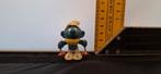 Smurf poppetje met ski stokken zonder latten (28.5), ., Ophalen of Verzenden, Zo goed als nieuw, .