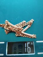 14k. gouden ketting, Sieraden, Tassen en Uiterlijk, Kettingen, Ophalen of Verzenden, Zo goed als nieuw, Goud, Goud