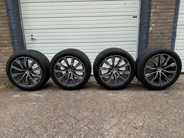 Originele 20 inch BMW M velgen X5 G05 met zgan Bridgestone beschikbaar voor biedingen