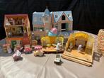 Sylvanian poppenhuis met heel veel spulletjes, Ophalen of Verzenden, Zo goed als nieuw