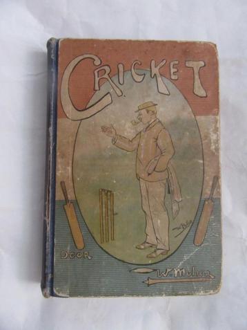 Boek Cricket - Wim Mulier 1897  zeldzaam beschikbaar voor biedingen