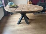 Prachtige robuuste ronde tafel, Ophalen, Gebruikt, 100 tot 150 cm, 150 tot 200 cm
