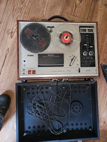 Sony TC-270 Stereo Bandrecorder + Speakers en banden beschikbaar voor biedingen