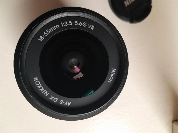 Nikon AF-S DX 18-55mm f/3.5-5.6G VR, Audio, Tv en Foto, Fotografie | Lenzen en Objectieven, Niet werkend, Standaardlens, Zoom