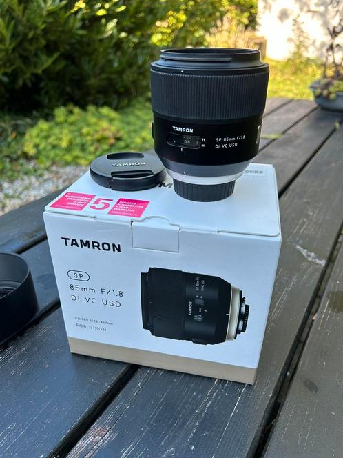 Tamron 85mm f/1.8 Di VC USD voor Nikon F-mount, Audio, Tv en Foto, Fotografie | Lenzen en Objectieven, Zo goed als nieuw, Overige typen
