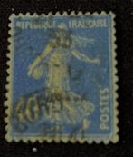 1927 Frankrijk Semeuse 40c Yvert 237 gebruikt, Verzenden, Gestempeld