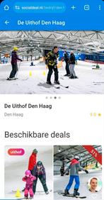 2 uur skiën of snowboarden inclusief materiaal - De Uithof, Tickets en Kaartjes, Eén persoon