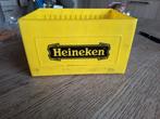 Heineken Bierkratje - Geel, Ophalen of Verzenden, Gebruikt, Verpakking