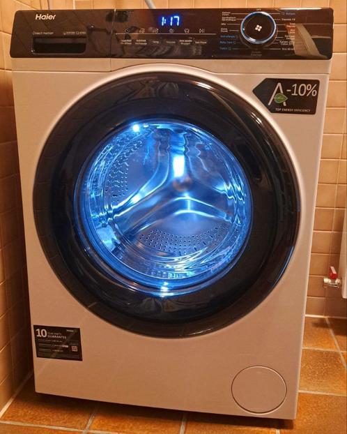Haier HW70-B14929-DF I-Pro 3, Witgoed en Apparatuur, Wasmachines, Zo goed als nieuw, Voorlader, 6 tot 8 kg, 85 tot 90 cm, 1200 tot 1600 toeren