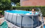 Bestway ovaal zwembad 427 x 250, Ophalen, Gebruikt, 200 tot 300 cm, 80 tot 120 cm