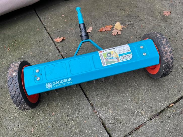GARDENA combisystem-verticuteerboy, Tuin en Terras, Verticuteermachines, Gebruikt, Ophalen