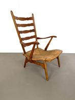 Vintage design fauteuil van De Ster Gelderland, jaren 50, Huis en Inrichting, Fauteuils, Ophalen, Gebruikt, 75 tot 100 cm, 50 tot 75 cm