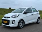 Kia Picanto 1.0 Cvvt 5-DRS 2015 5D AIRCO NWE APK NAP, Auto's, Stof, Zwart, Wit, Origineel Nederlands