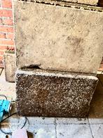 Gratis 10 grint tegels, Tuin en Terras, Ophalen, Gebruikt, Beton, Terrastegels