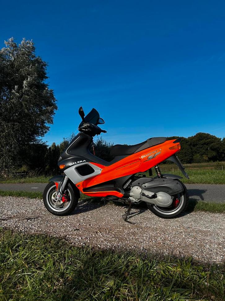 Gilera Runner Fluo Rosso 172cc Malossi, Fietsen en Brommers, Scooters | Piaggio, Gebruikt, Overige modellen, Benzine, Ophalen