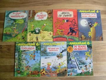 7 stripboeken uit de reeks van Marsupilami  beschikbaar voor biedingen