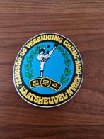 4880 Sticker Tang Soo Do Vereniging Chung-Moo-Kwan, Ophalen of Verzenden, Gebruikt, Overige typen