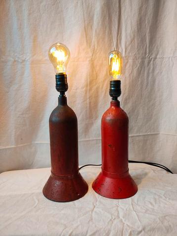 Vintage Karwei Fles Lampen - Set of los te koop! beschikbaar voor biedingen