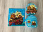 DJECO piraten puzzel, Kinderen en Baby's, Speelgoed | Kinderpuzzels, Ophalen of Verzenden, Meer dan 50 stukjes, Gebruikt, 4 tot 6 jaar