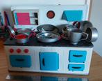 Vintage kinderfornuis met keuken toebehoren., Ophalen of Verzenden, Gebruikt