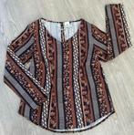 FOS AMSTERDAM NIEUW Prachtige blouse , maatje S 36, Ophalen, Bruin, Fos Amsterdam, Nieuw