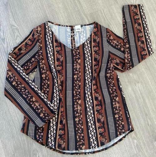 FOS AMSTERDAM NIEUW Prachtige blouse , maatje S 36, Kleding | Dames, Blouses en Tunieken, Nieuw, Maat 36 (S), Bruin, Ophalen
