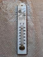 Antiek thermometer Delft Bosschaart Licht en kracht, Ophalen of Verzenden, Gebruikt, Binnenthermometer