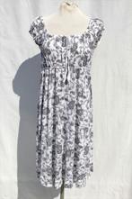 Mooie zwart-witte jurk.Mt M.Made in Italy, Maat 38/40 (M), Ophalen of Verzenden, Zo goed als nieuw, Zwart