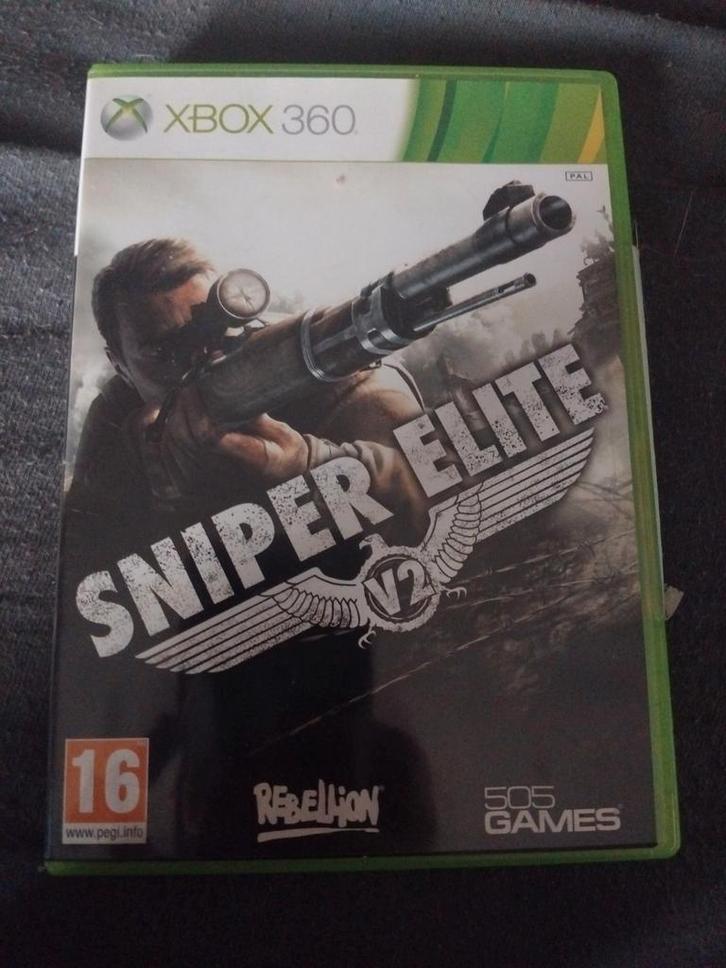 Sniper Elite V2 - Xbox 360, Spelcomputers en Games, Games | Xbox Original, Gebruikt, Shooter, 1 speler, Vanaf 16 jaar, Online