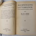 Noorse Letterkunde in de 19e eeuw – antieke uitgave 1922, Boeken, Ophalen of Verzenden, Europa overig, Zo goed als nieuw
