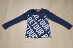 RETOUR T-shirt met lange mouwen ZGAN Maat 11/12 jaar (Blauw), Ophalen of Verzenden, Zo goed als nieuw, Shirt of Longsleeve, Jongen