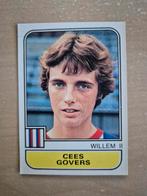 Panini Voetbal 82 Cees Govers Willem II, Verzamelen, Ophalen of Verzenden, Zo goed als nieuw, Willem II, Poster, Plaatje of Sticker