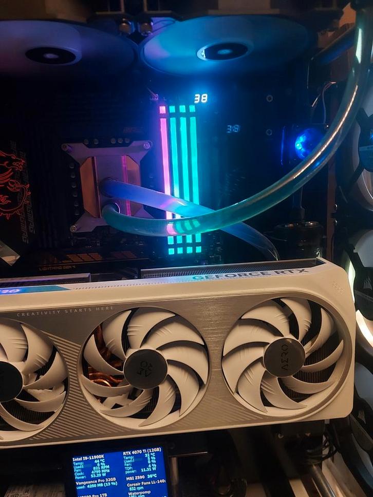 Te koop upgrade Z590+11900KF+32GB, Computers en Software, Moederborden, Zo goed als nieuw, DDR4, Ophalen