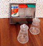 Vintage voorraad bussen poppenhuis winkeltje keuken jaren 50, Ophalen of Verzenden