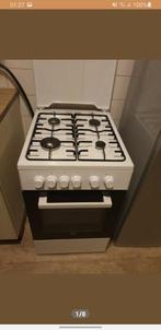 Beko FSS52001DW NL gasfornuis, Witgoed en Apparatuur, Fornuizen, 4 kookzones, Grill, Vrijstaand, Gebruikt