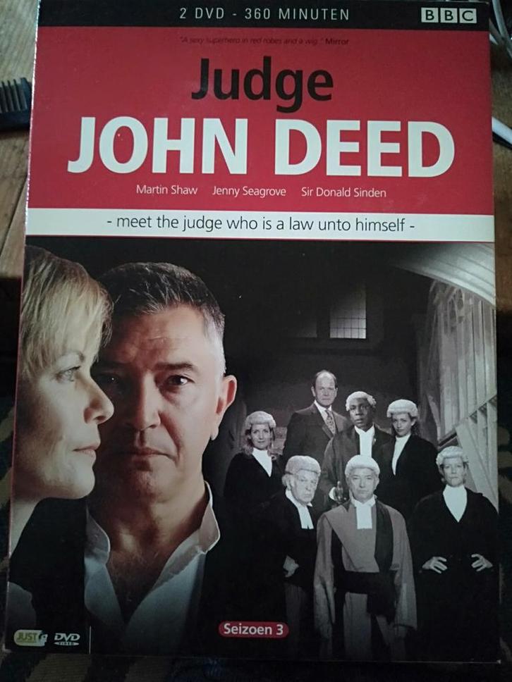 Judge John Deed seizoen 3 BBC. Misdaad, Cd's en Dvd's, Dvd's | Tv en Series, Zo goed als nieuw, Ophalen
