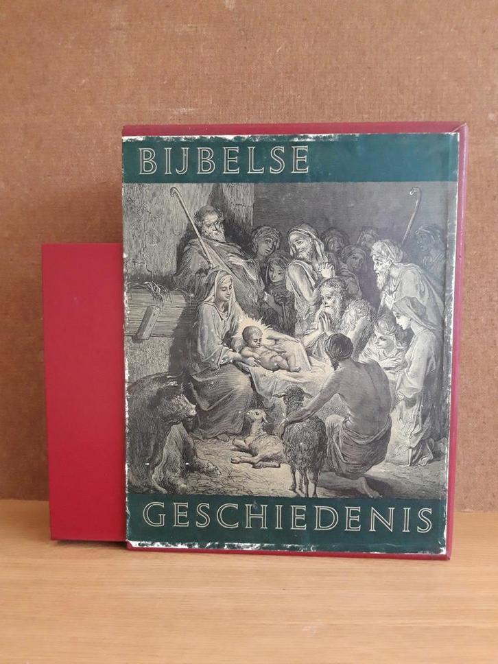 Geschiedenis van oude en nieuwe testament - 15e druk 1963, Boeken, Godsdienst en Theologie, Gelezen, Christendom | Katholiek, Ophalen of Verzenden