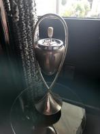 Vintage Stalen Staande Asbak - 58cm, Huis en Inrichting, Ophalen of Verzenden, Gebruikt