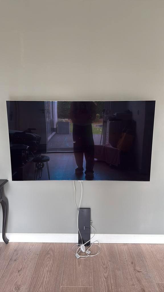 Samsung 55″ QLED Smart-TV Goede staat, Audio, Tv en Foto, Televisies, Gebruikt, 100 cm of meer, Samsung, Ophalen