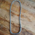 Koningsketting zilver 925 76 lang, Sieraden, Tassen en Uiterlijk, Ophalen, Zo goed als nieuw, Zilver, Zilver
