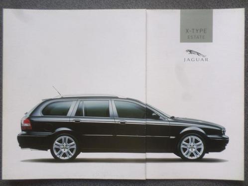 Jaguar X Estate 2004 Brochure, Boeken, Auto's | Folders en Tijdschriften, Zo goed als nieuw, Overige merken, Verzenden