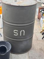 grote olie drums 200 liter, Tuin en Terras, Vuurkorven, Ophalen of Verzenden, Zo goed als nieuw, Vuurton