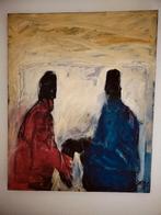 Groot schilderij van Sjer Jacobs, Ophalen