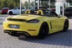 Porsche 718 Boxster S 2.5 RACING YELLOW! SPORT CHRONO 20" PD, Achterwielaandrijving, Gebruikt, Zwart, Cabriolet
