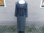 Hillard and Hanson set stippen jurk en hes mt 38 nieuw, Kleding | Dames, Maat 38/40 (M), Zwart, Nieuw, Ophalen of Verzenden